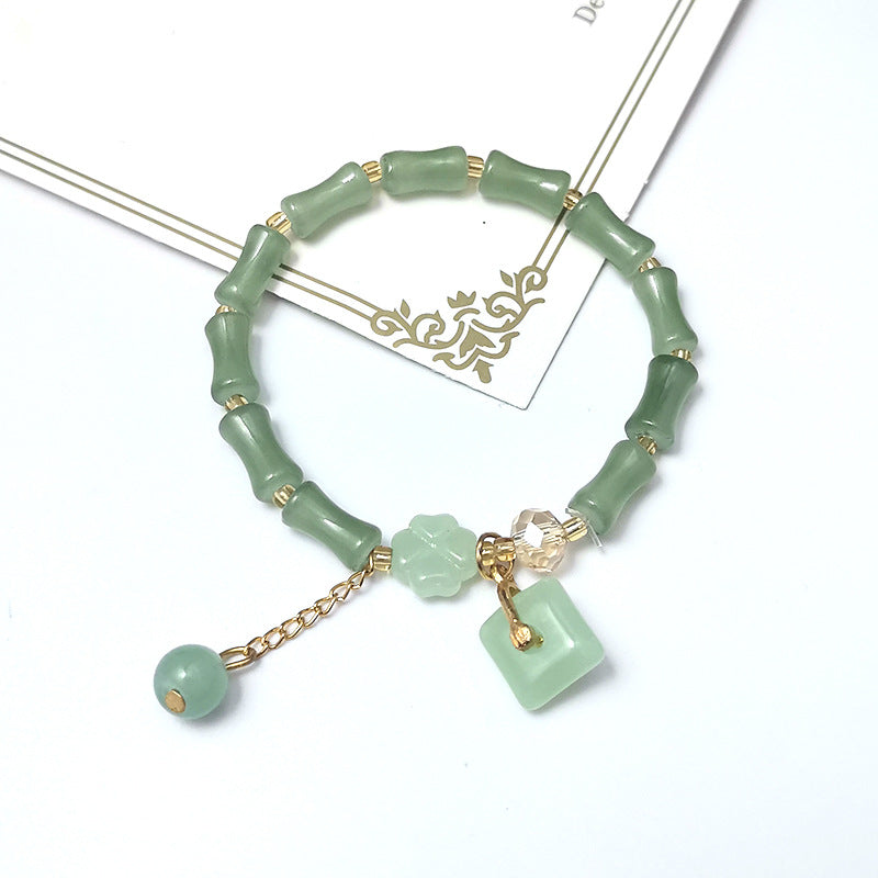 Style Chinese Imitation Aventurine Festival High Blessing Pendants