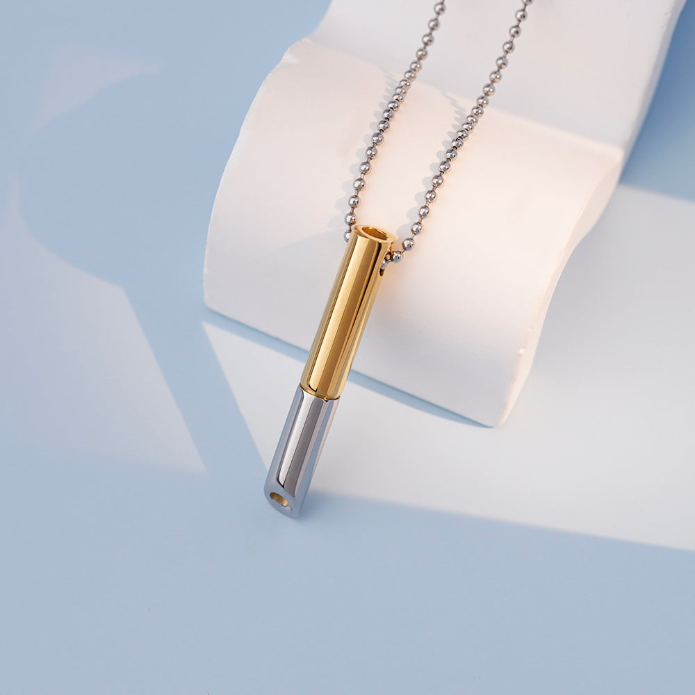Matching Adjustable Breathing Decompression Ornament Stainless Steel Accessories Necklaces