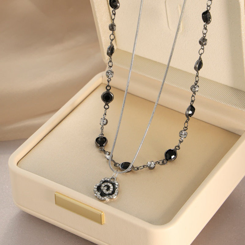Sweater Chain Light Luxury High Sense Of Design Elegant Female Necklaces
