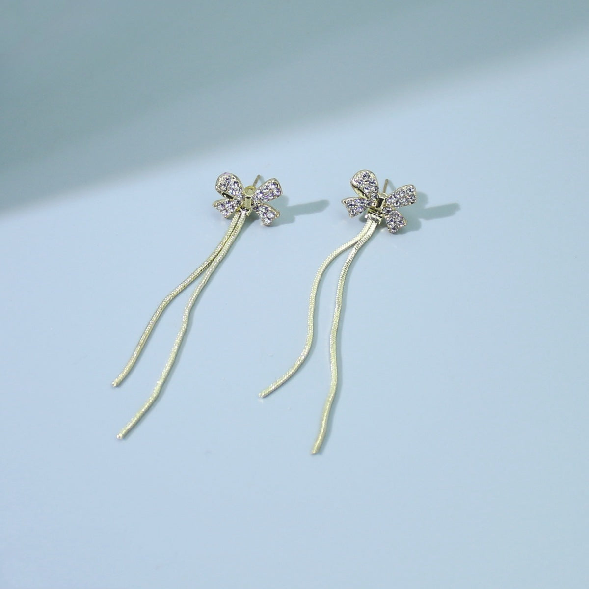 Women's Affordable Luxury Fashion Tassel Long Eight Awn Rings