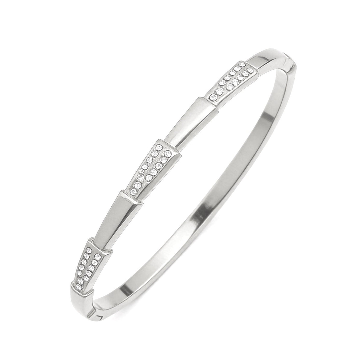 Open Stainless Steel Hydraulic Light Luxury High-grade Exaggerated Design Sense Bracelets