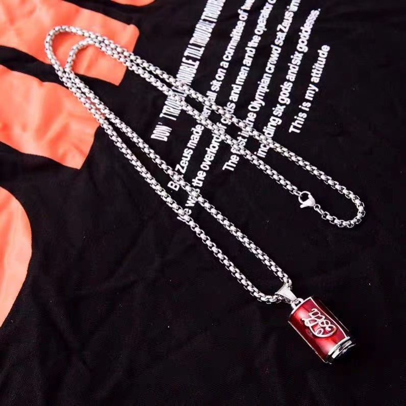 Women's & Men's Personality Couple Hip Hop Versatile Catwalk Necklaces