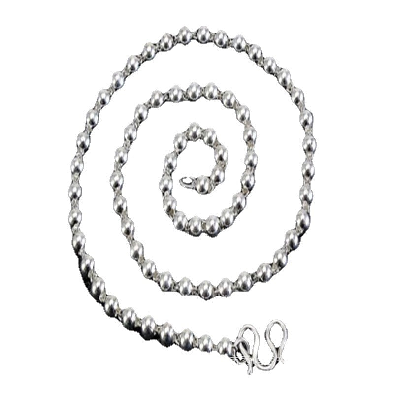 Sier-plated Long Life Sier Lock Years Old Pendant