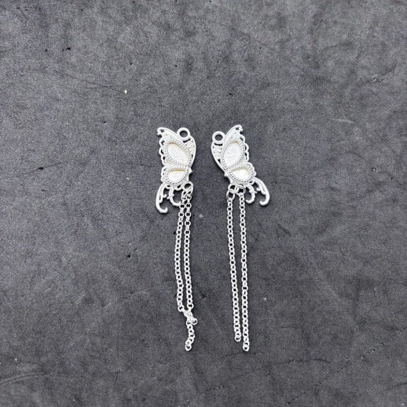 Miao Sier Eardrop Frame Vintage Base Support Handmade Ethnic Pendant