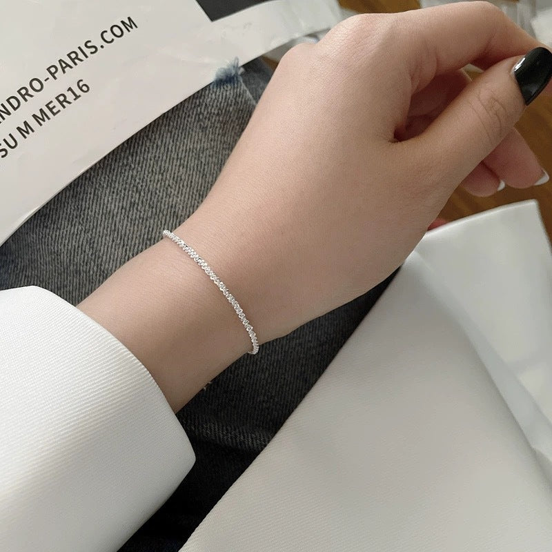 Sparkling Star River Rhinestone Female Summer Simple High Sense Small Bracelets