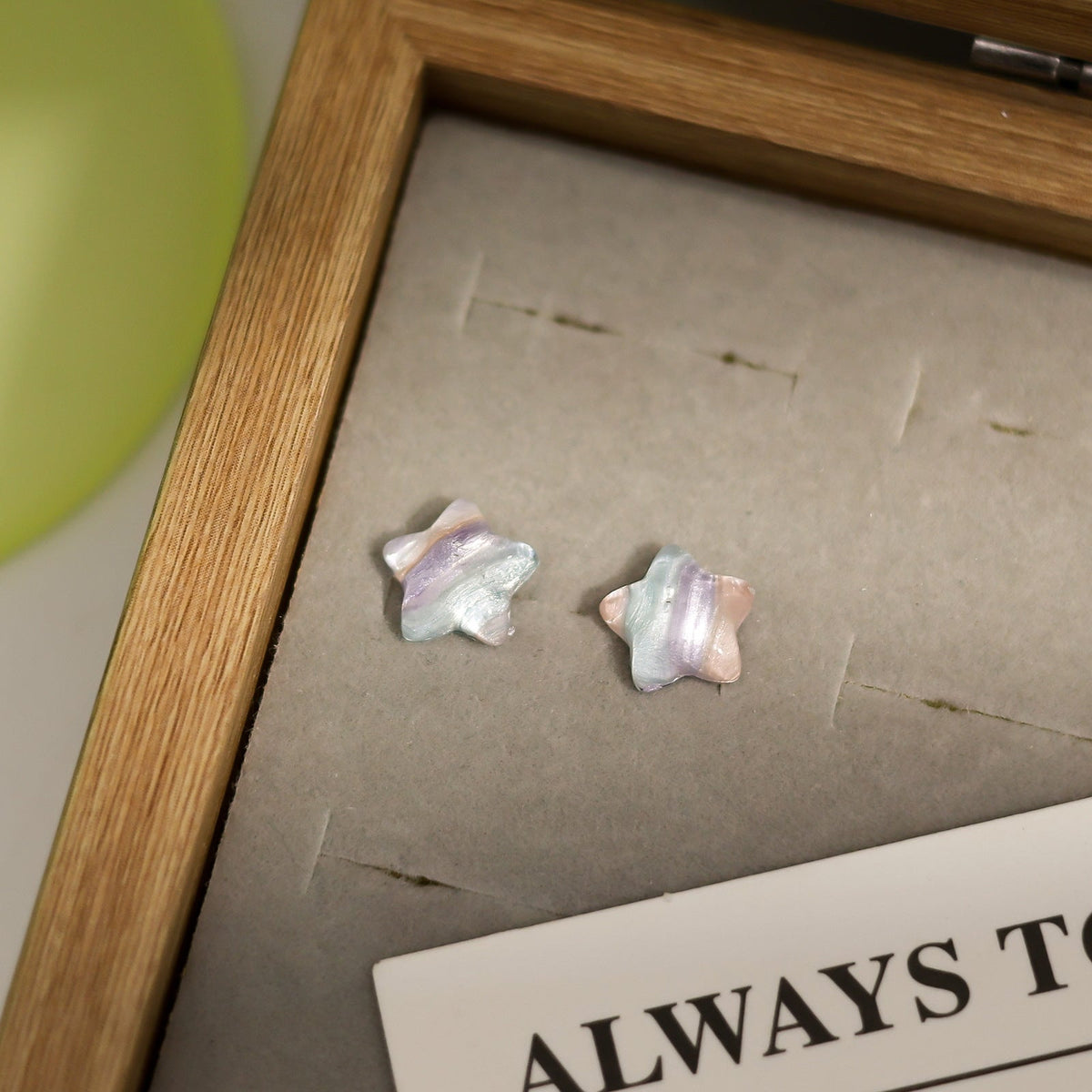 Biological Porcelain Ear Female Design Transparent Sleeping No Need To Stud Earrings