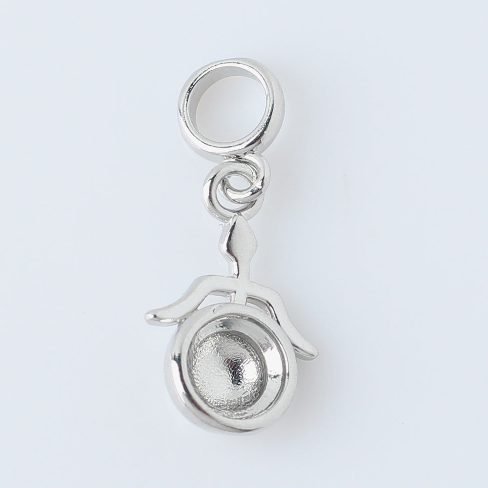 Beads Holder Large Single Eardrop Frame Lucky Exquisite Universal Pearl Pendant
