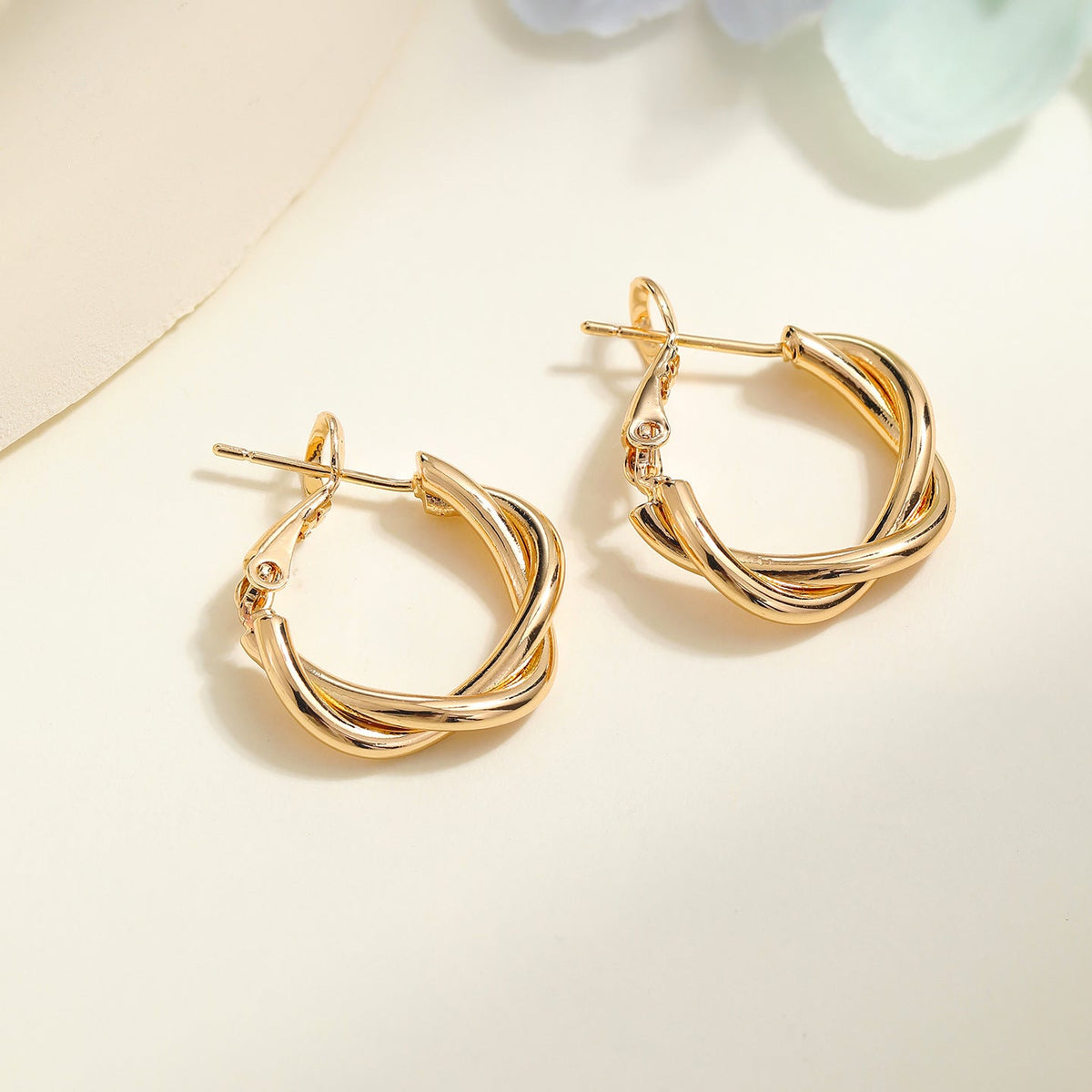Women's Of Sier Big Hoop Light Luxury High-grade Ear Earrings