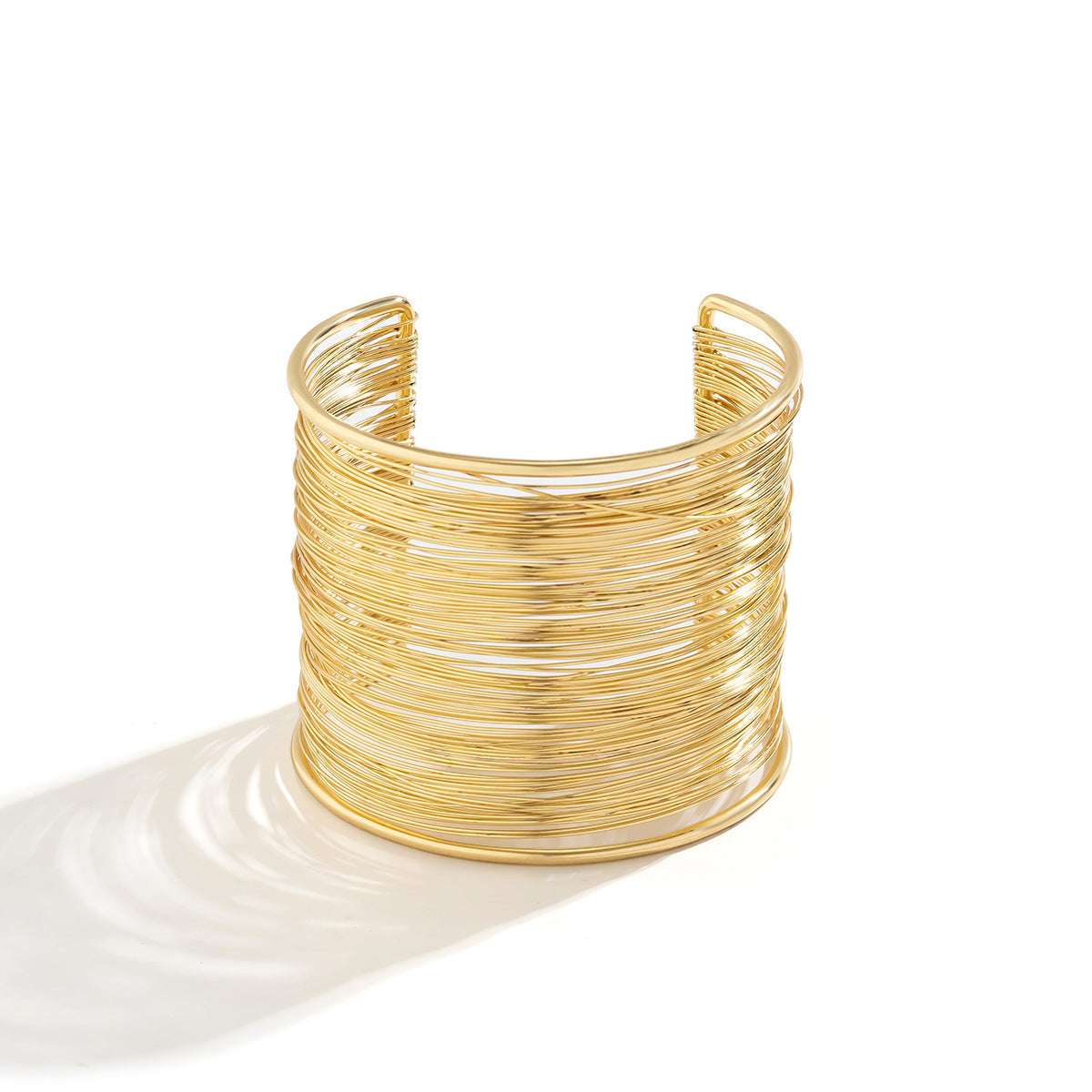 Women's Brushed Open Electroplated Personality Sweet Cool Style Bracelets