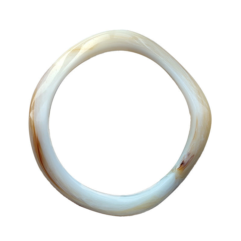 Broken Wave Wide Version Resin Elastic Bracelets