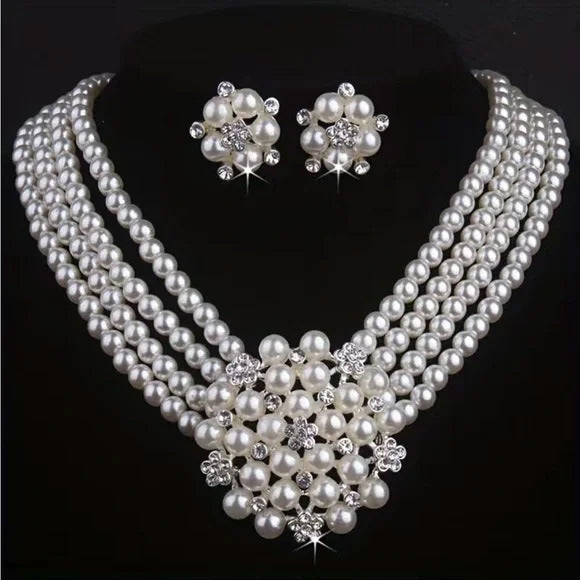 Style Refined Grace Crystal Clavicle Chain Necklaces
