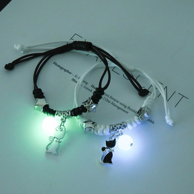 Women's & Men's Two Friendship Korean Fashion Couple Pair Gifts Bracelet