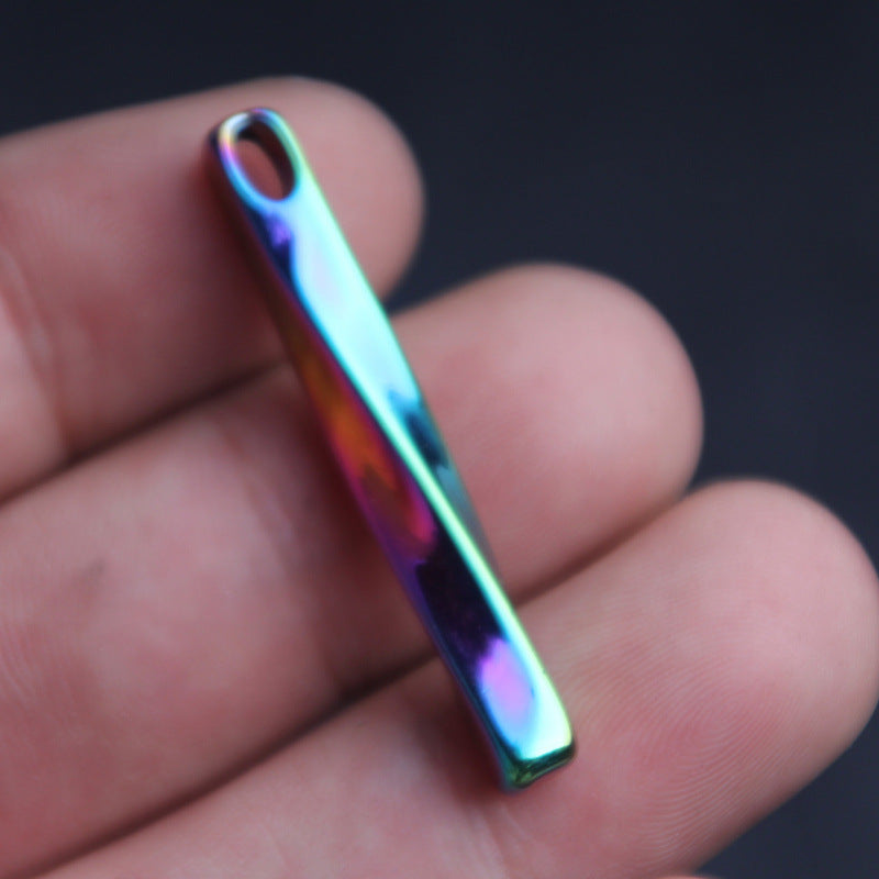 Street Quenching Mermaid Spiral Strip Spaceman Pendant