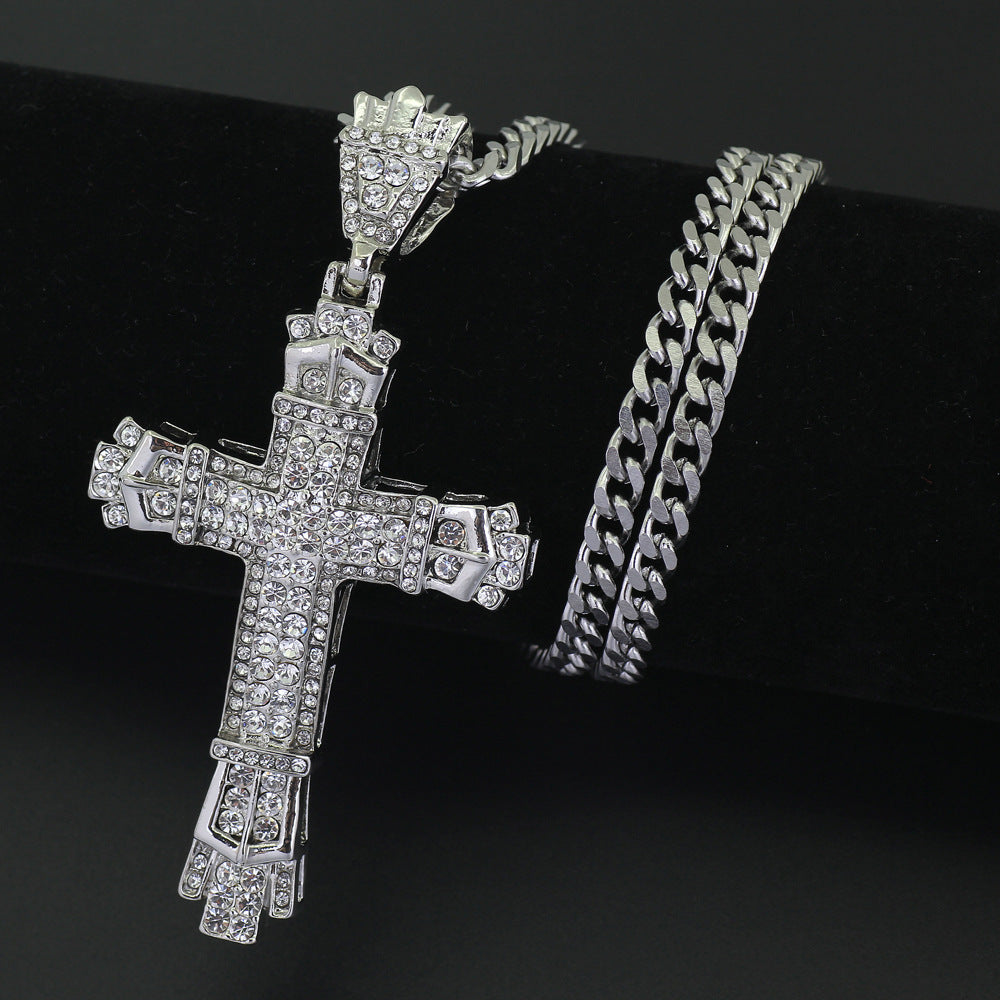 Women's & Men's Chain Hip Hop Full Diamond Vintage Necklaces