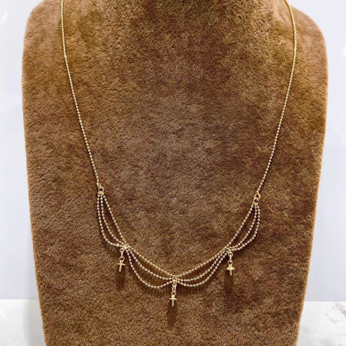 Women's Entry Lux Style Pearl High-grade Eardrop Necklaces