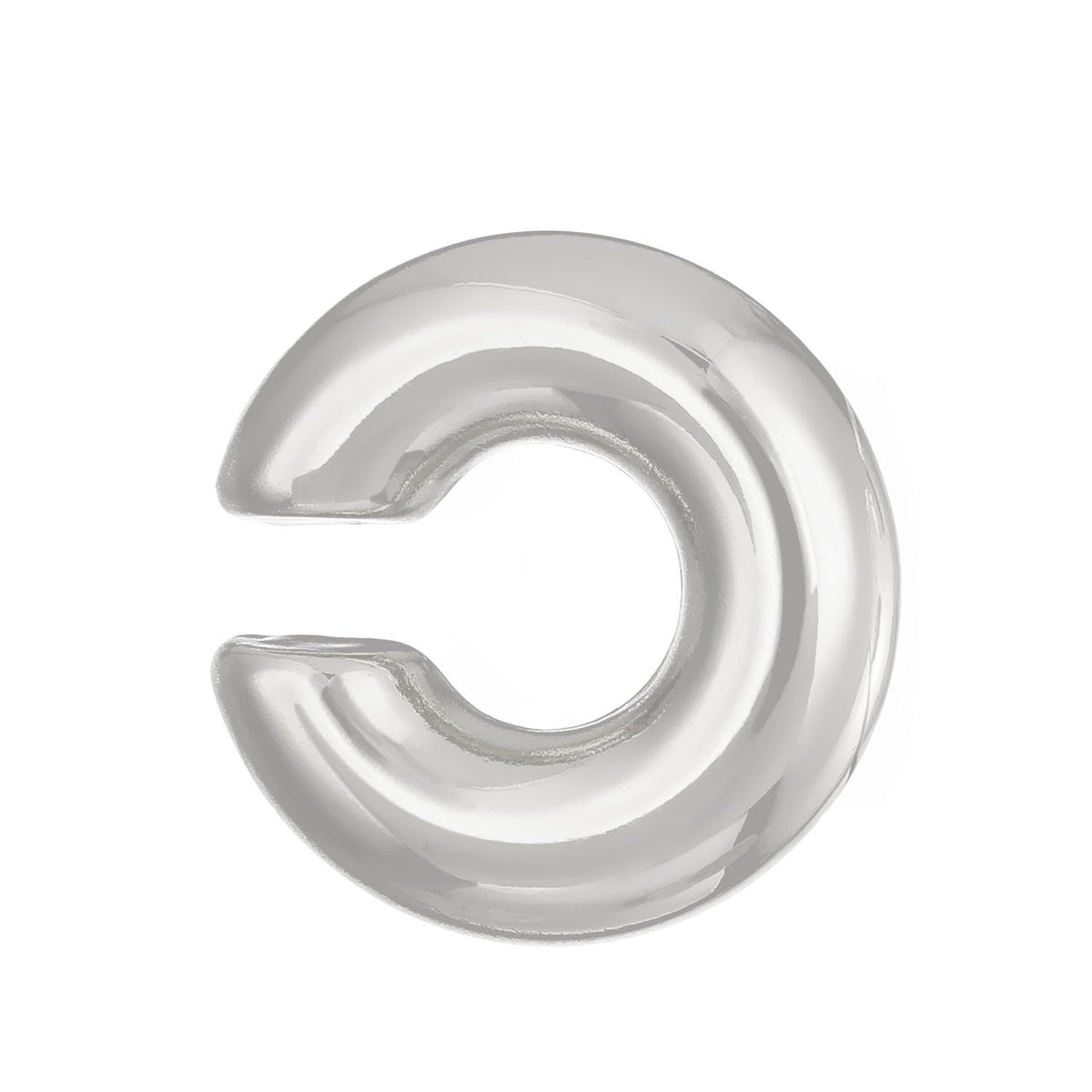 Exaggerated Shaped Water Drop Texture Earings Ear Clip