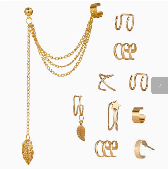 Unique Cool Creative Simple Metal Alloy Ear Clip