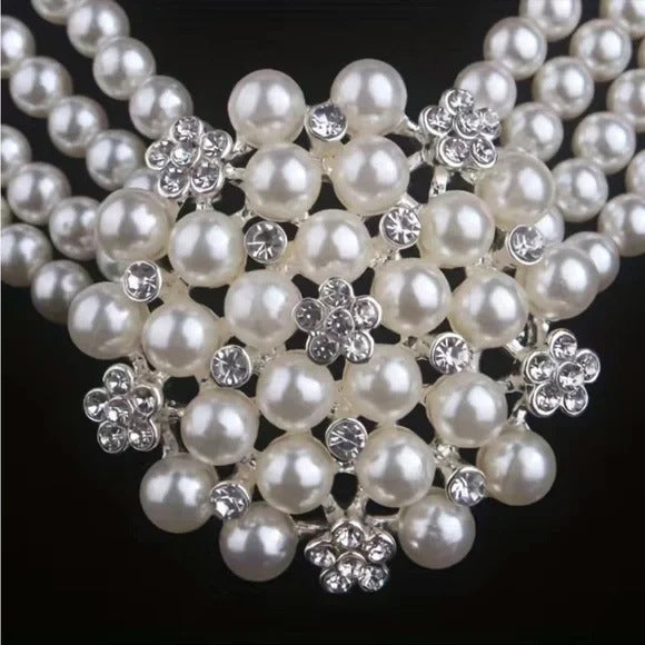 Style Refined Grace Crystal Clavicle Chain Necklaces