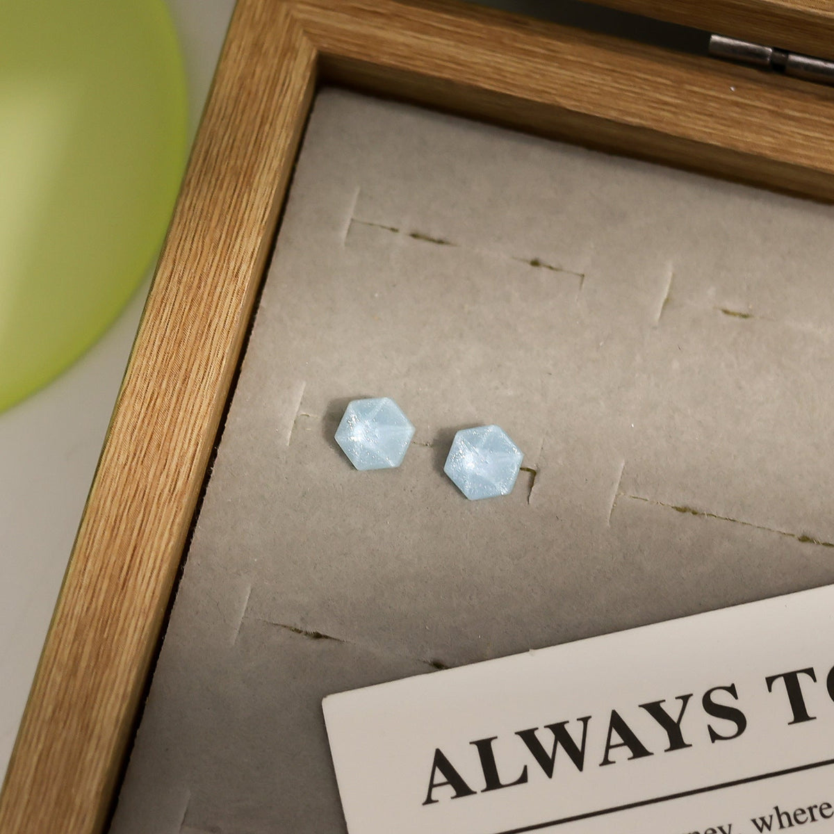 Biological Porcelain Ear Female Design Transparent Sleeping No Need To Stud Earrings