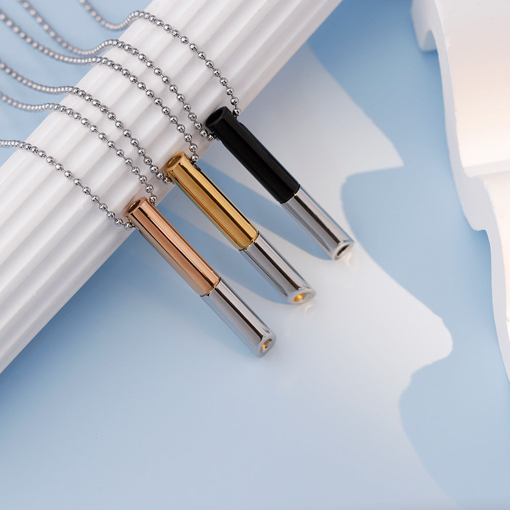 Matching Adjustable Breathing Decompression Ornament Stainless Steel Accessories Necklaces