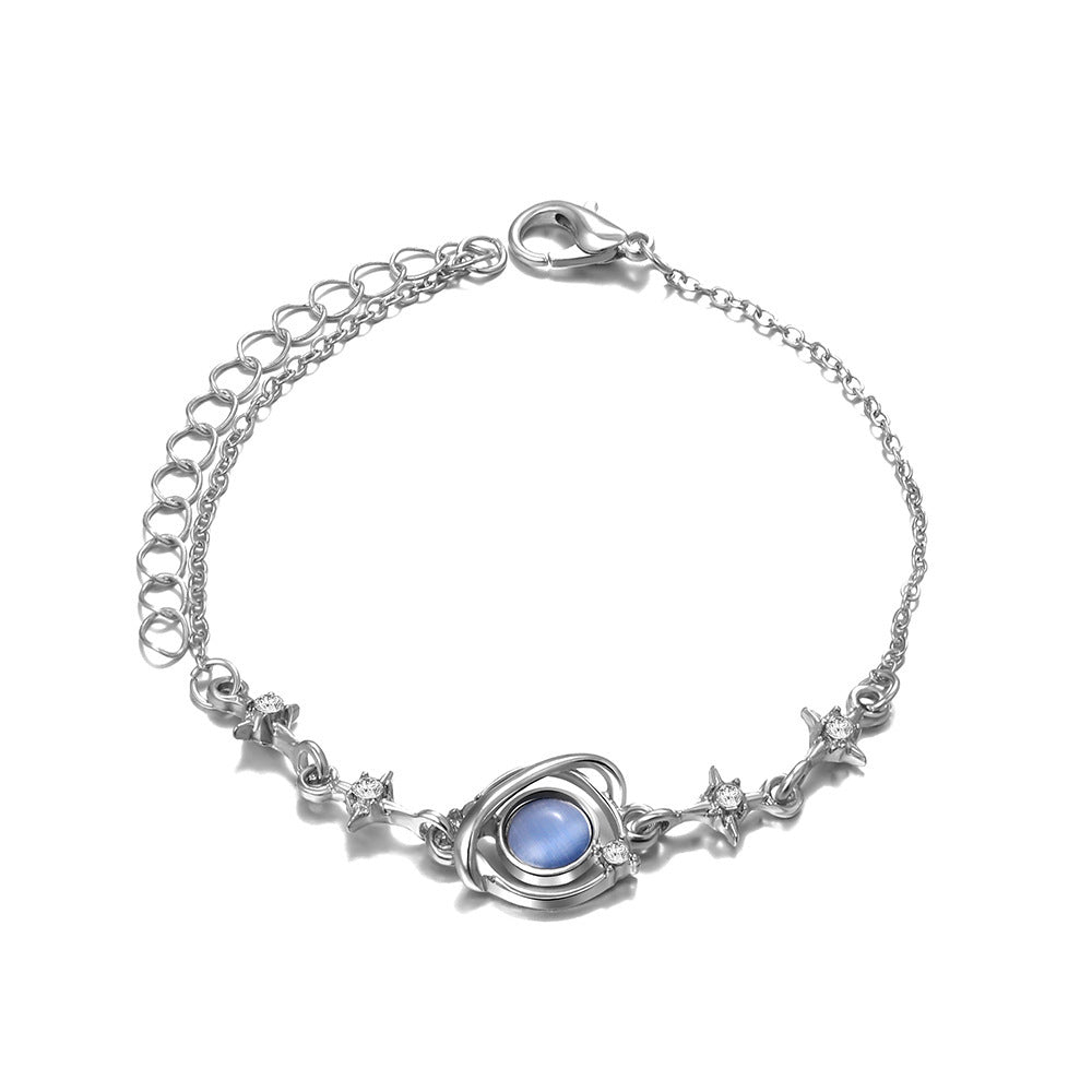 Unique Design Planet Advanced Sense Special Interest Light Luxury Hand Bracelets