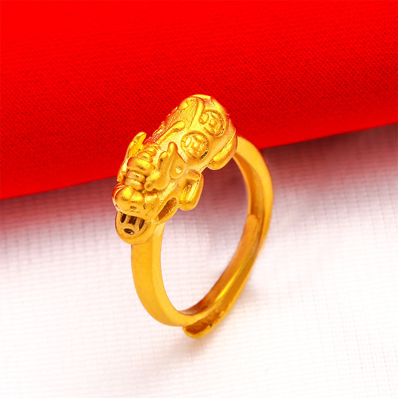 Vietnam Placer Gold Plated Artificial Ingot Bringing Good Jewelry Set