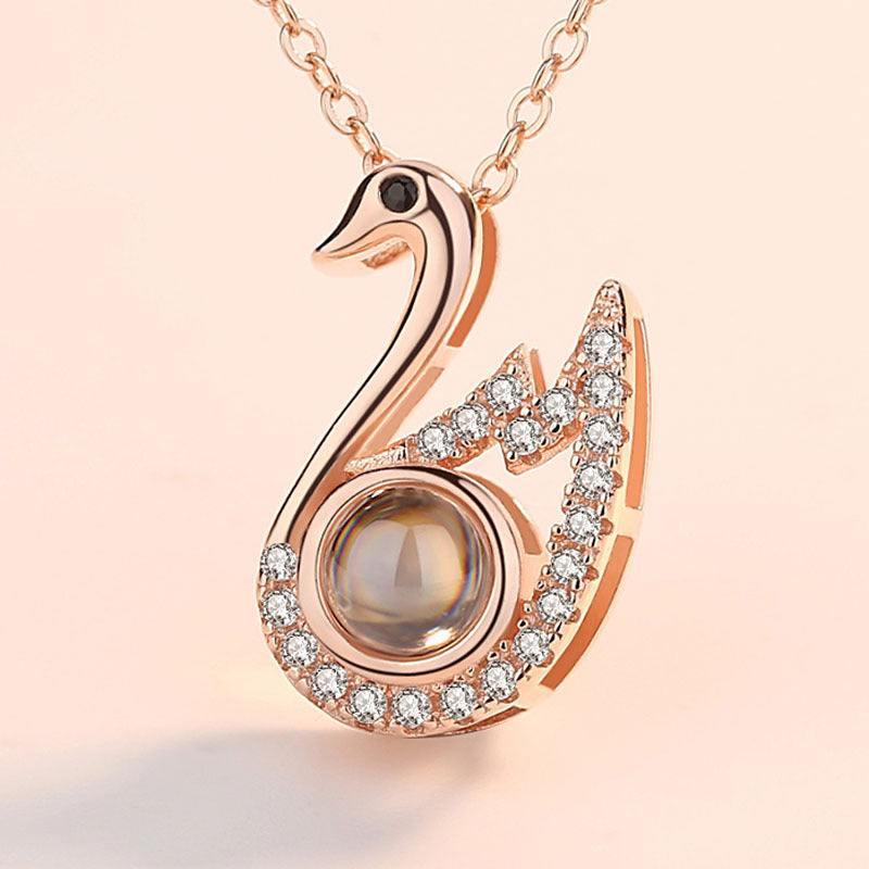 Language Love You Kinds Of Projection Clavicle Necklace