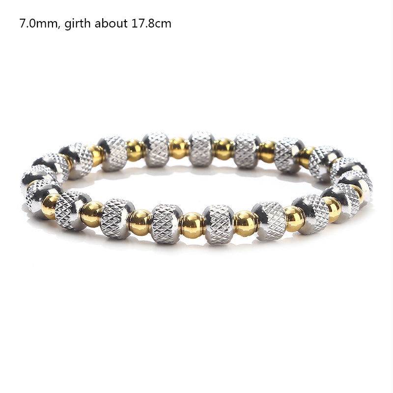 Metal Stainless Steel High-quality Gold Two-tone Bracelets
