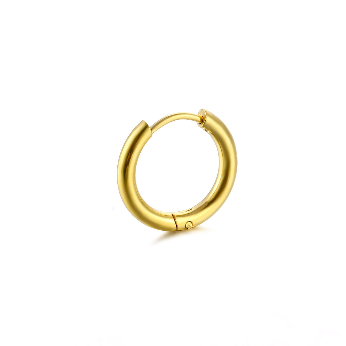 Steel Hairline Rule Coil Special Interest Light Luxury High-grade Ear Earrings