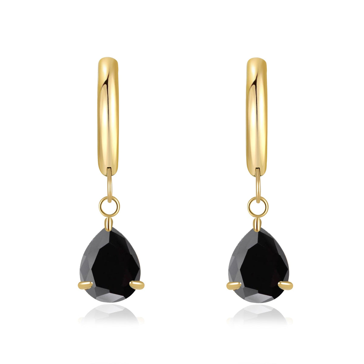 Titanium Steel Zircon Coil Small Ear Earrings