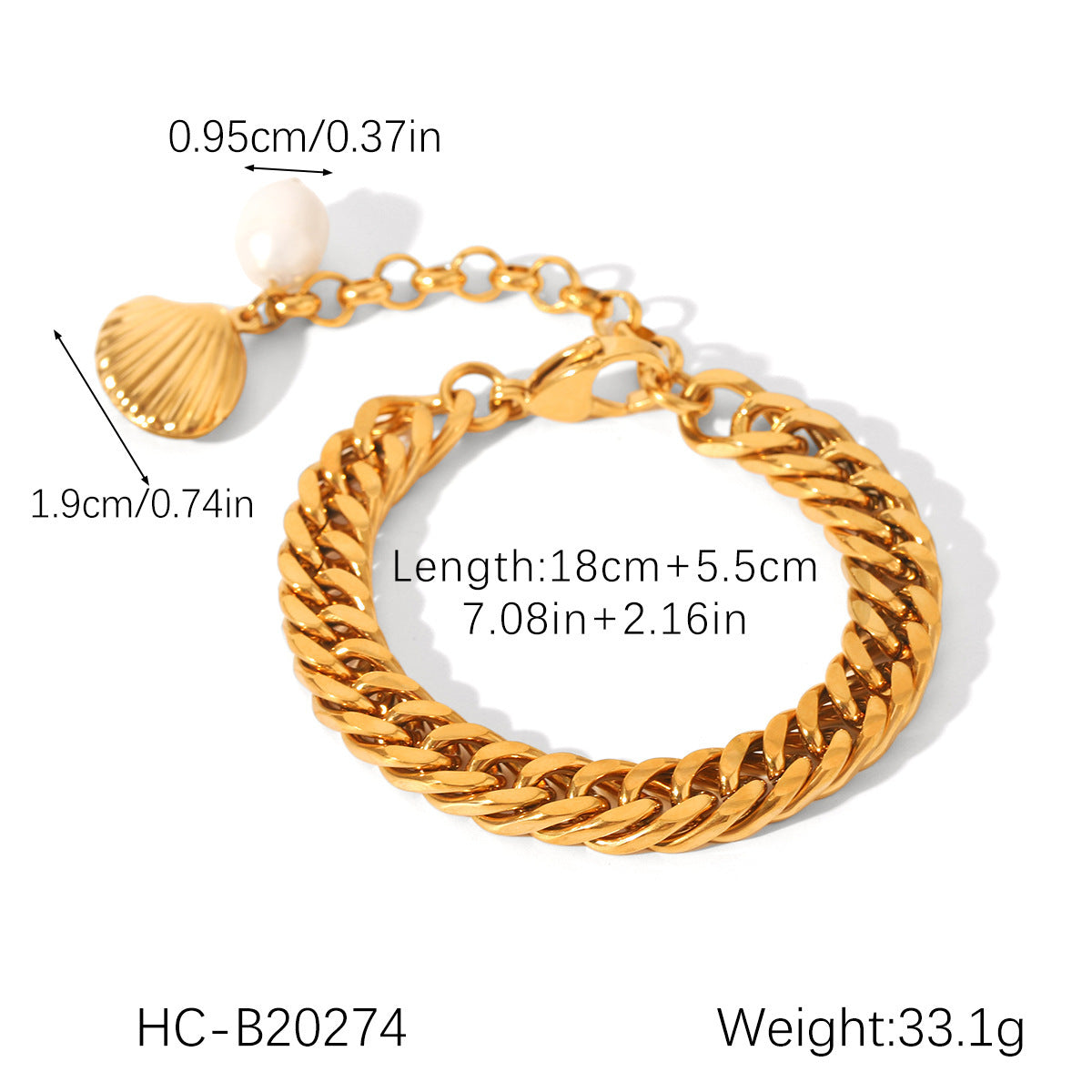 Hot Natural Freshwater Pearl Female Feel Figaro Bracelet