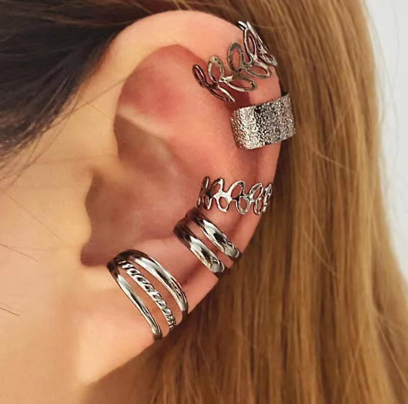 Unique Cool Creative Simple Metal Alloy Ear Clip