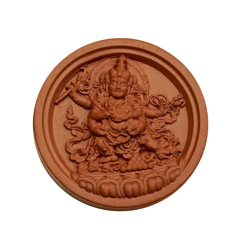 Mud Wiping Picture Multiple Options Huang Pendant