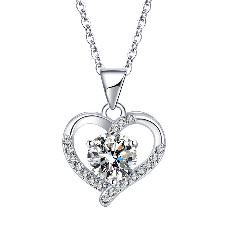 Live Streaming On Love Design Sier Necklaces