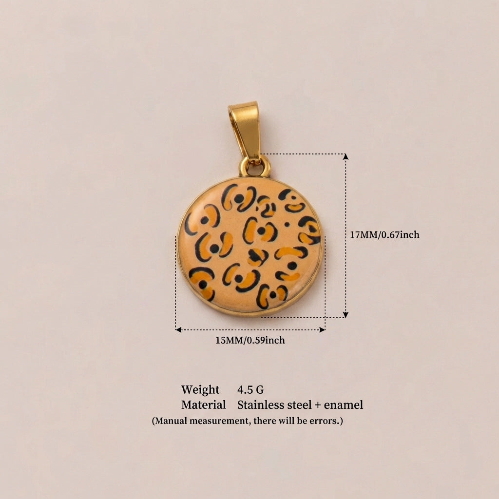 Inner Stainless Steel Gold Color Protection Vacuum Pendant