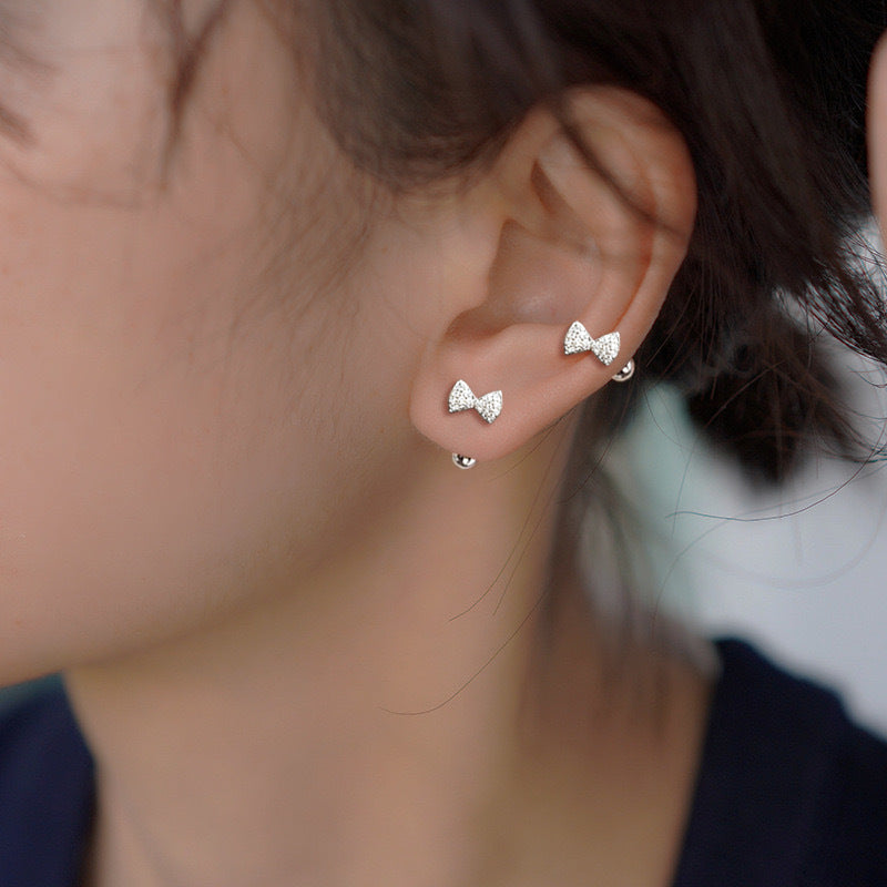 Tightening Buckle Ear Bone Small Delicate Earrings