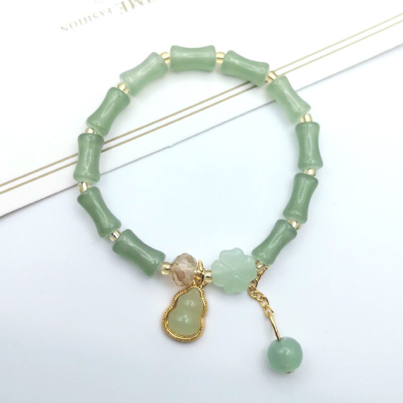 Style Chinese Imitation Aventurine Festival High Blessing Pendants