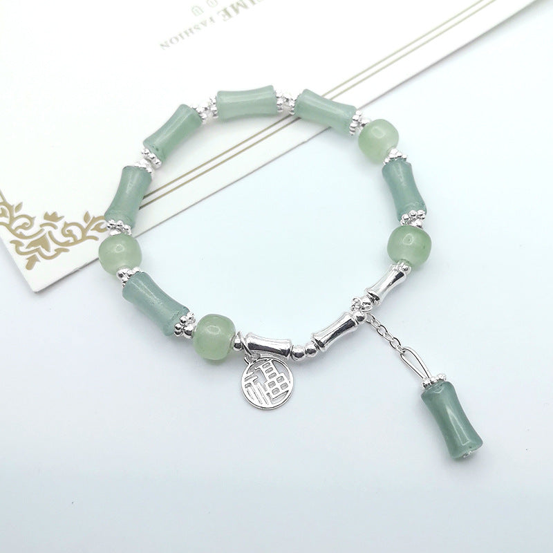 Style Chinese Imitation Aventurine Festival High Blessing Pendants