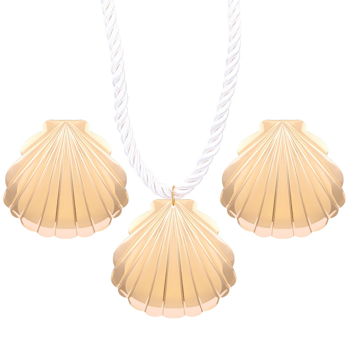 Women's Exaggerated Personalized Vacation Style Shell Simple Necklaces