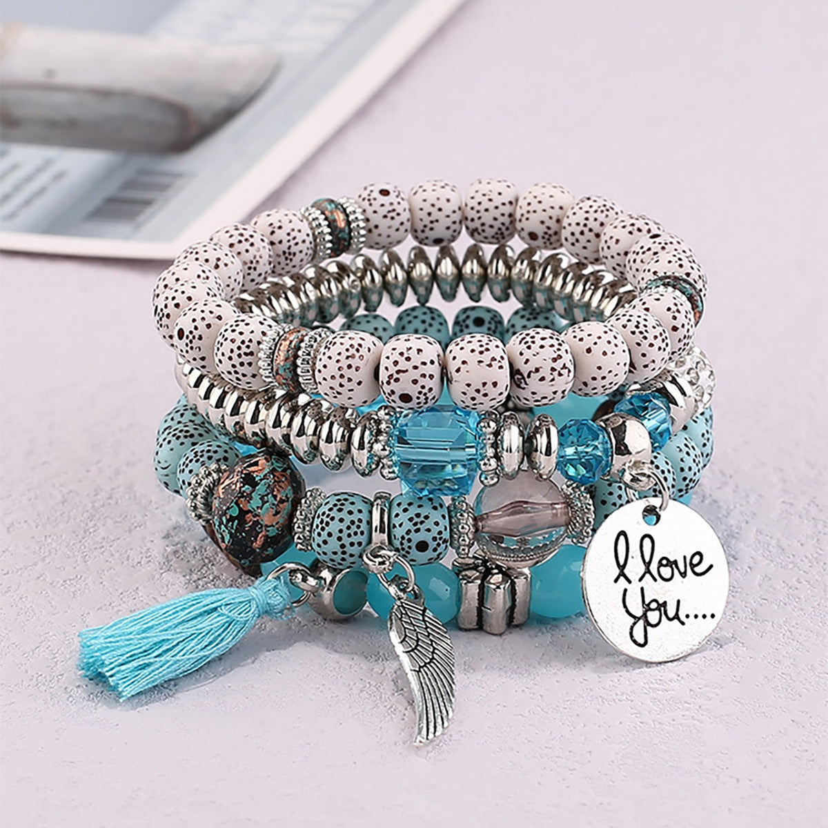 Women's Bohemian Creative Tassel Beaded Fashion Beads Bracelet