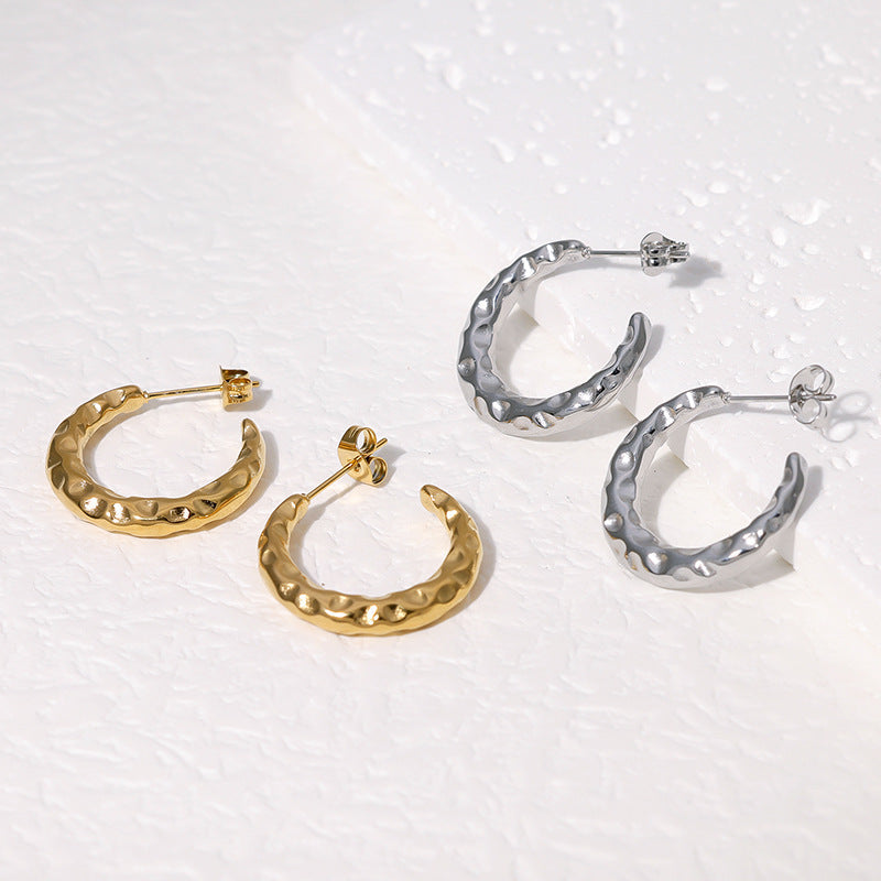 Women's Stainless Steel Shaped Gold-plated Elegant High-grade Rings