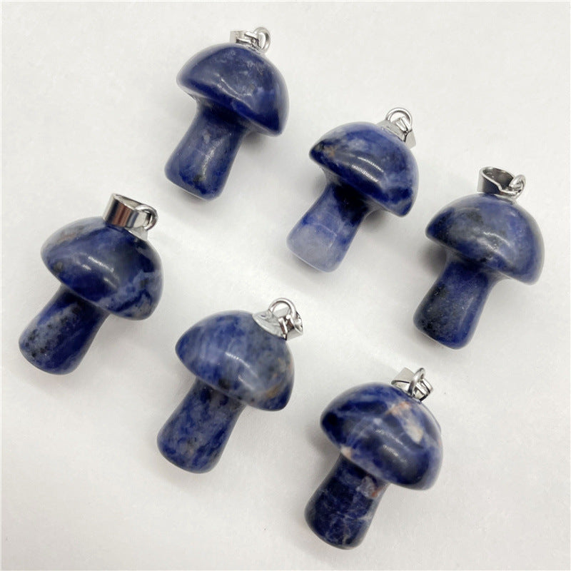 Fashion Natural Crystal Stone Mini Small Pendant