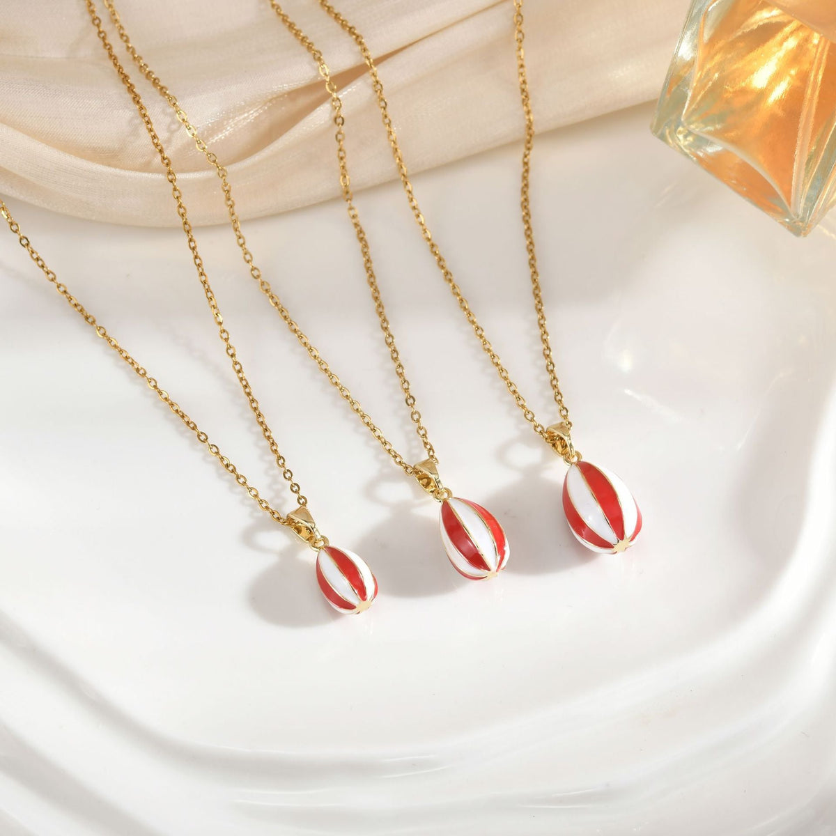 South America Turkey Three-dimensional Hot Air Balloon Female Affordable Luxury Pendants