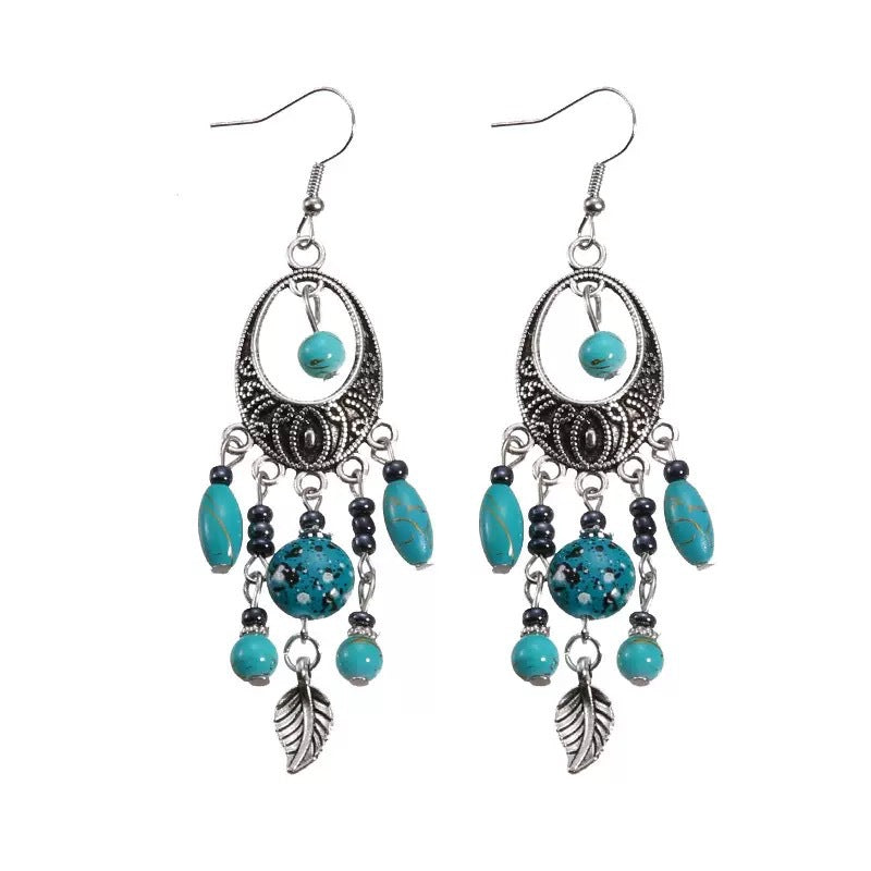Style Vintage Fashion Bohemian Long Tassel Earrings