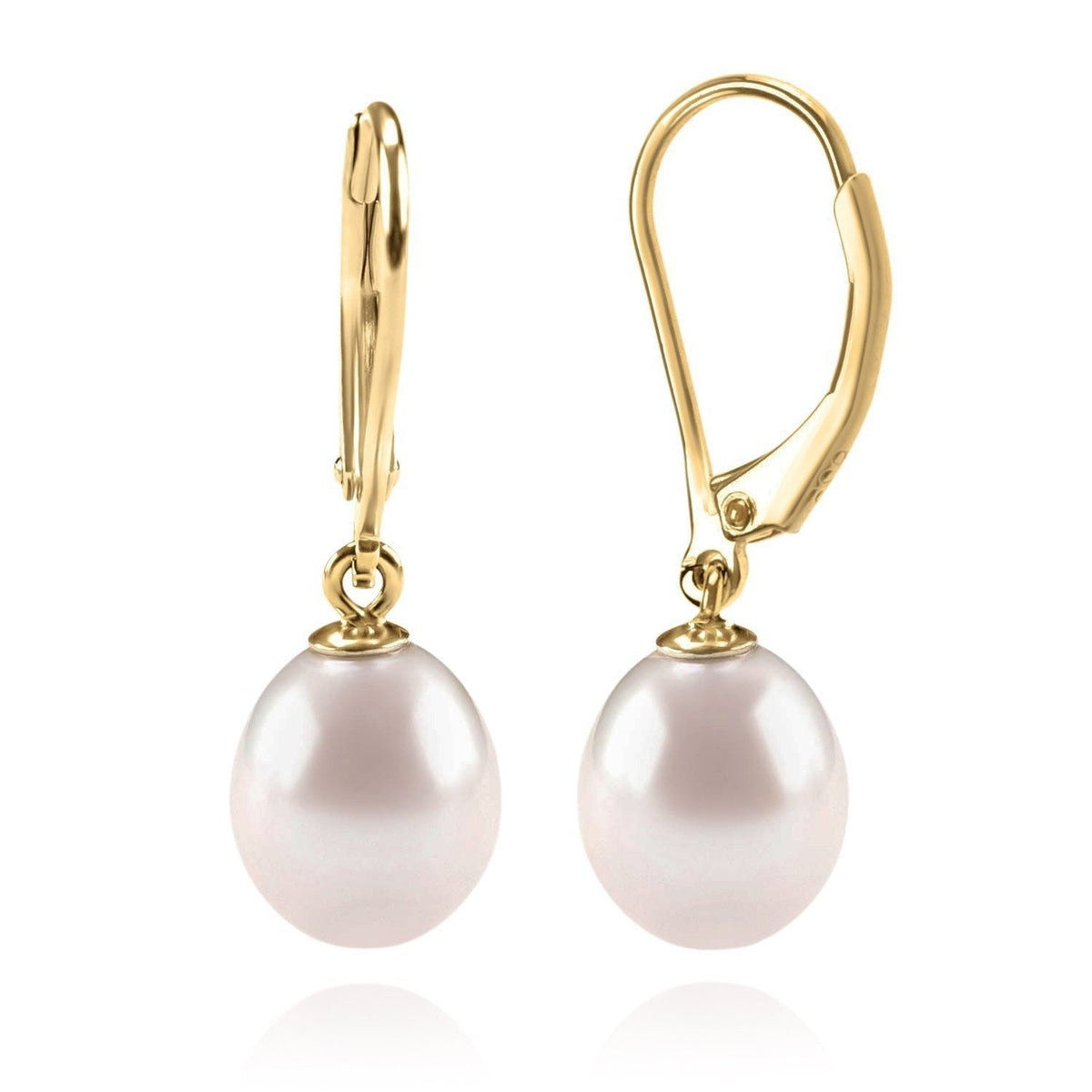 Women's French Entry Lux Pearl For Eardrops Earrings