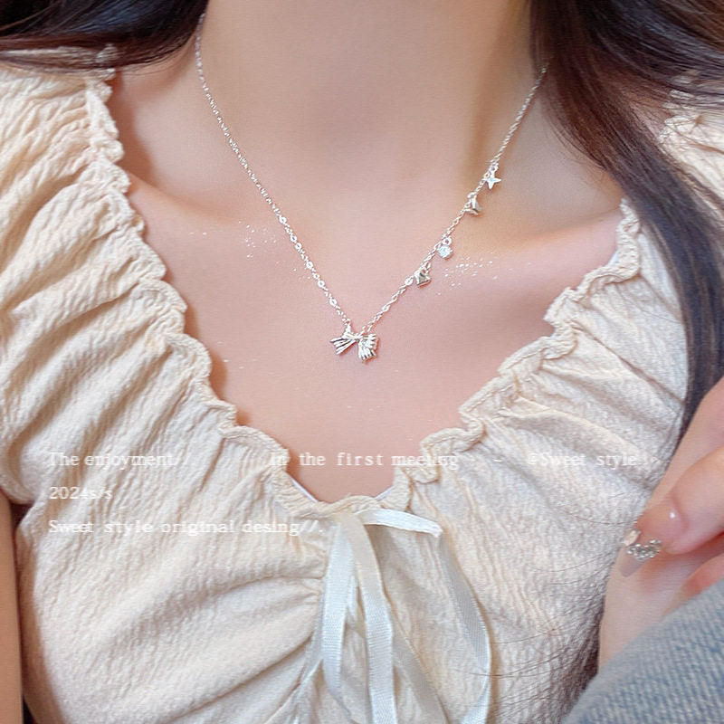 Sweater Chain Light Luxury High Sense Of Design Elegant Female Necklaces