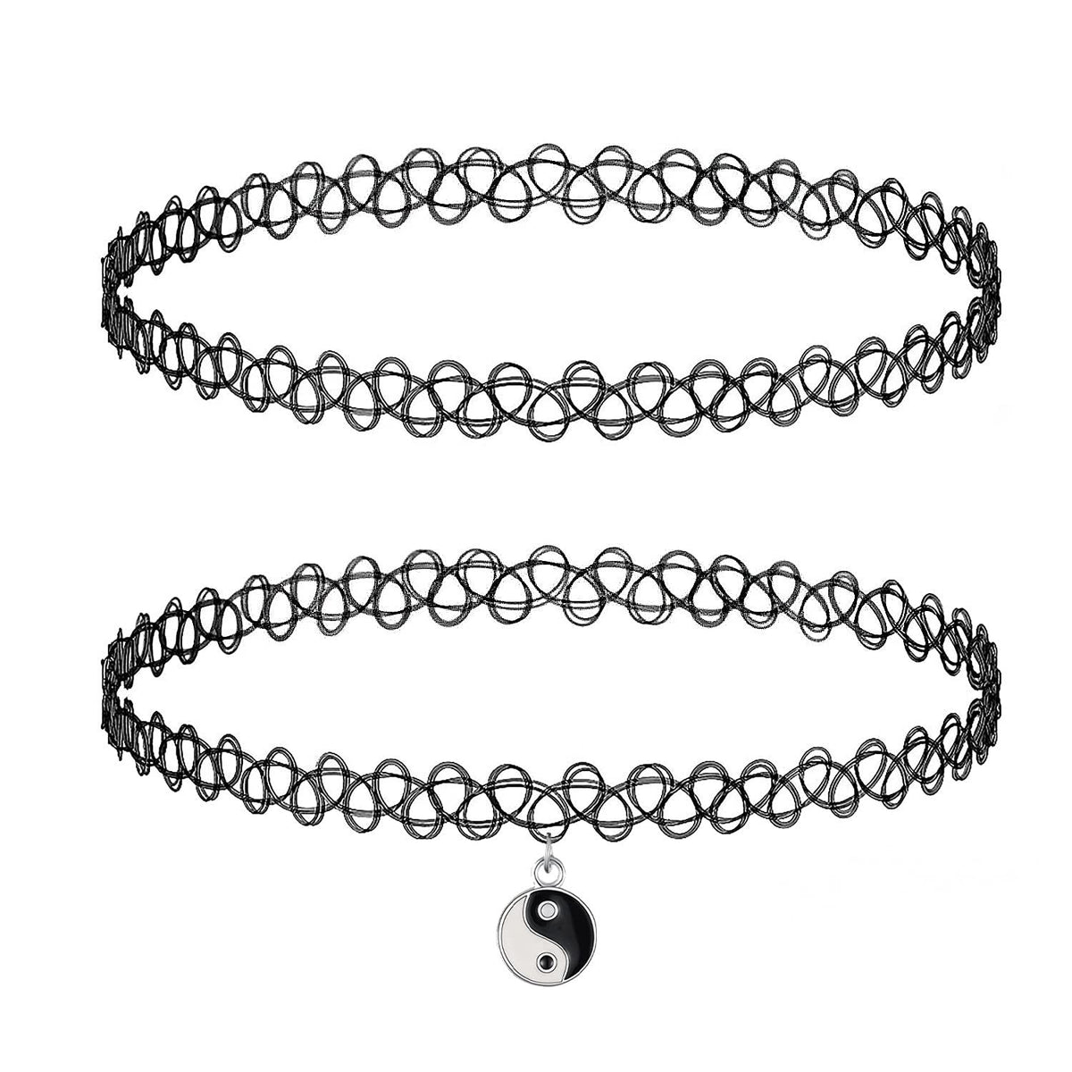Collar Fishing Line Clavicle Chain Neck Gothic Necklaces