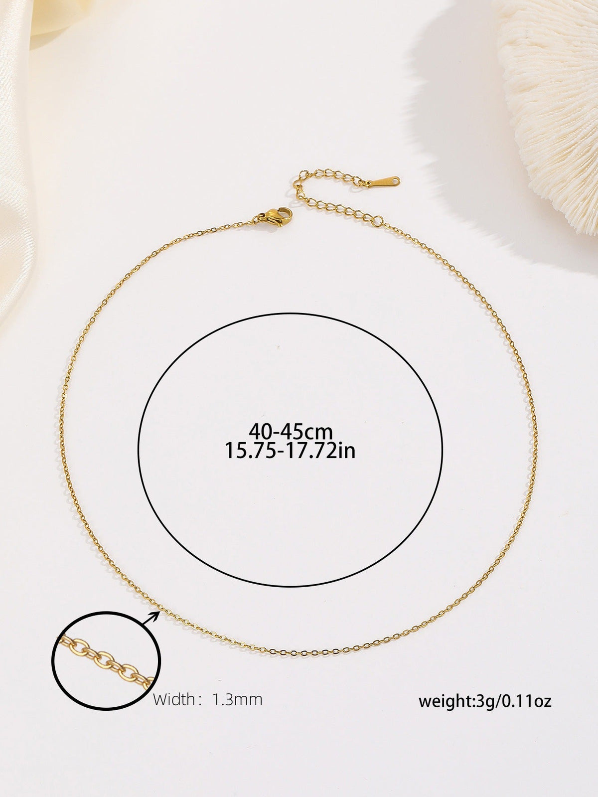 Personalized Fashion Copper Micro Clavicle Chain Necklaces