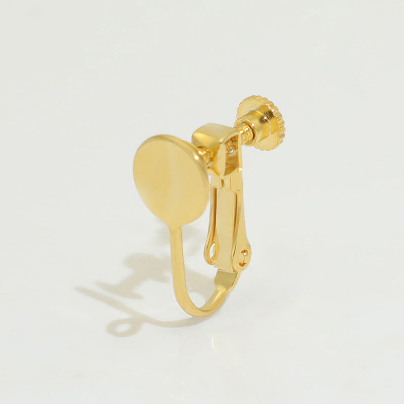 Screw Without Piercing Adjustable Spiral Hair Pin Ear Clip