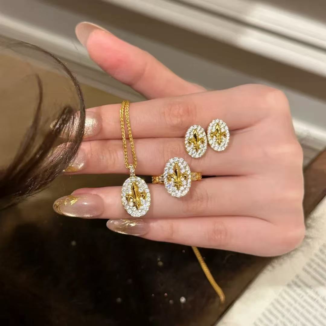 Open Fashionable Index Finger Casual Female Jewelry Set